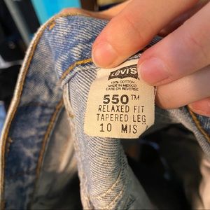 High waisted vintage Levi shorts